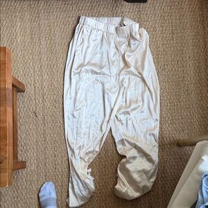 Silk pants